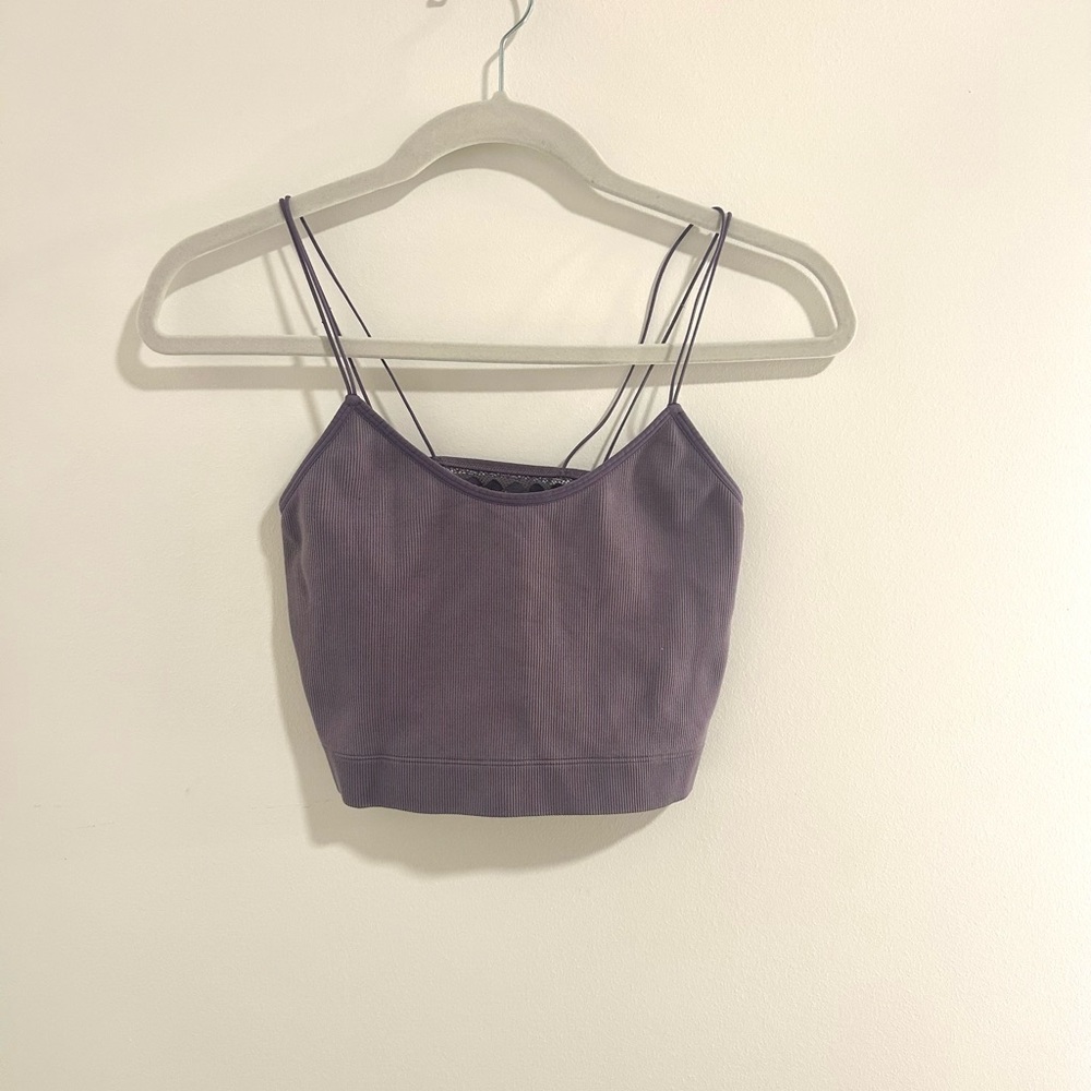 Victoria's Secret Purple Fitted Sleeveless Camisole
